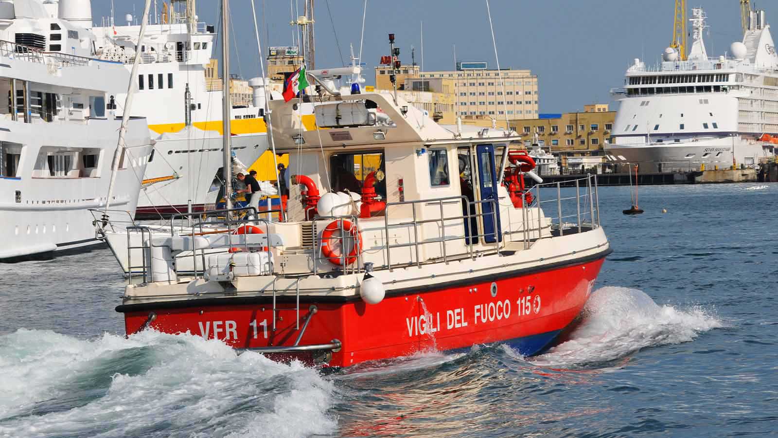 FFV133, Fire Fighting Vessel, Cantiere Navale Vittoria
